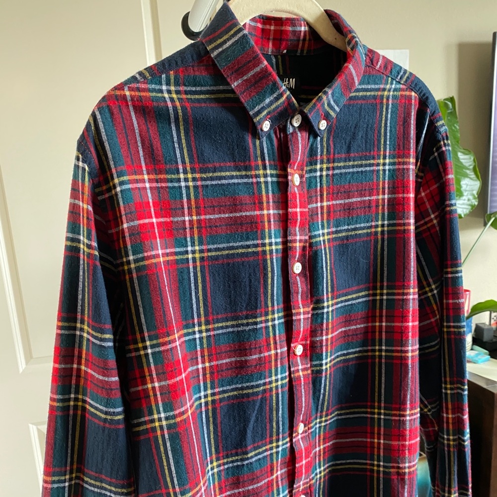 H&M Long Sleeve Woven (M)